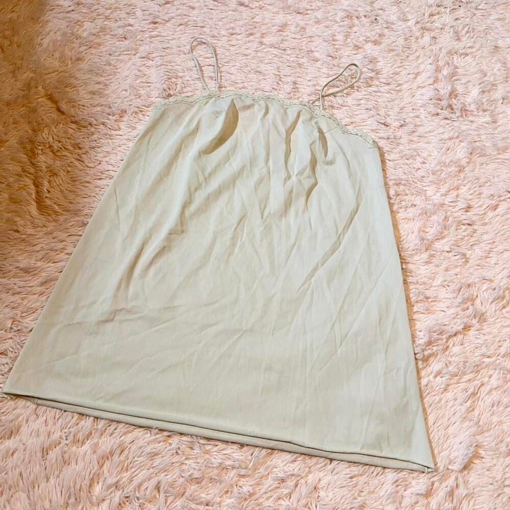 Vintage Vanity Fair Satin Delicate Feminine Whimsical Coquette Lace Camisole